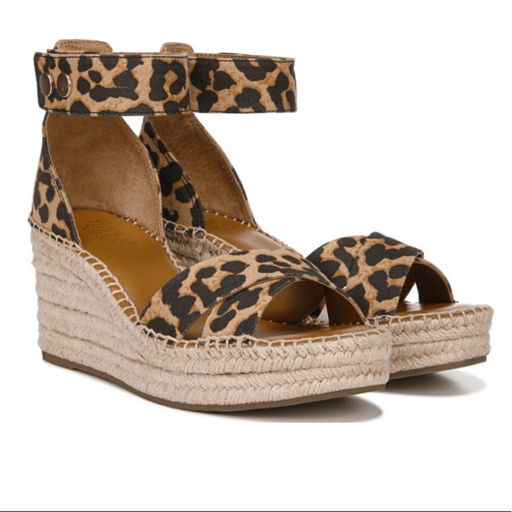 Franco Sarto Espadrille Wedge Sandal